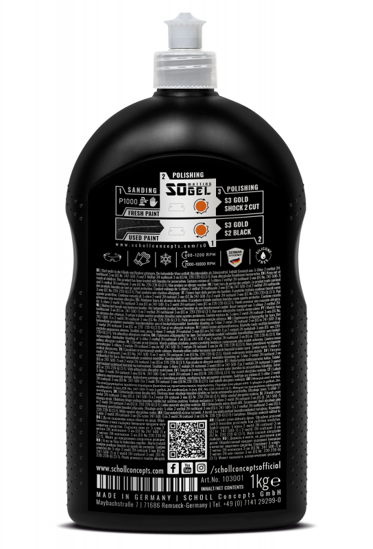 S0 Mattierungspaste extrem grob 1 kg | SCHOLL Concepts