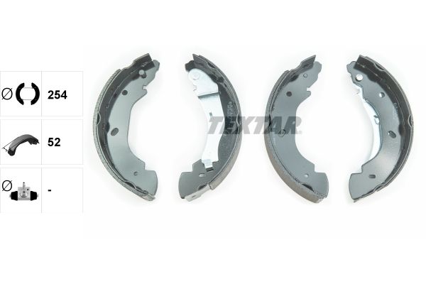 TEXTAR Bremsbackensatz (91059100)