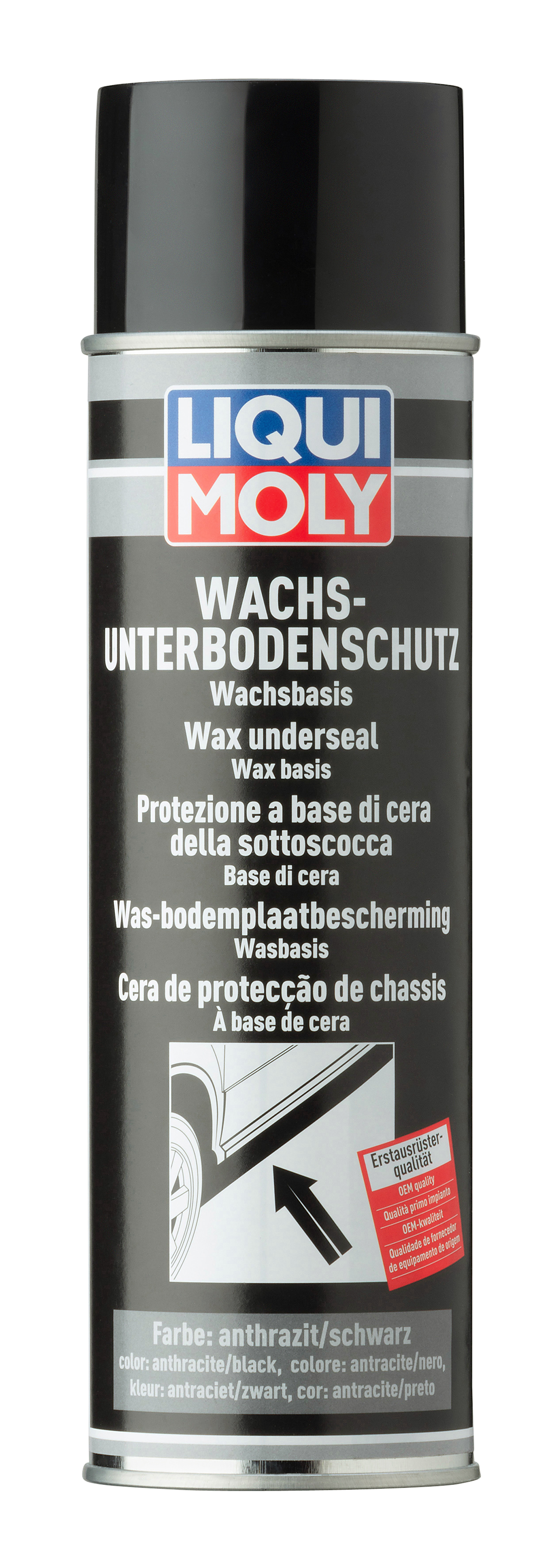 LIQUI MOLY Wachsunterbodenschutz anthrazit/schwarz, 500 ml (6100) LIQUI MOLY Wachsunterbodenschutz anthrazit/schwarz, 500 ml (6100)