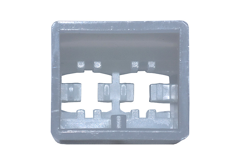 GEHÄUSE 2-FACH FÜR FLACHSTECKZUNGEN (3555-100-2) | NORMFEST