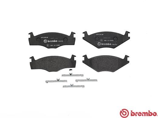 BREMBO Bremsbelagsatz, Scheibenbremse (P 85 012)