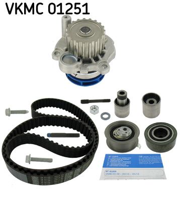 SKF Wasserpumpe + Zahnriemensatz (VKMC 01251) 7316574271023 VKMC 01251