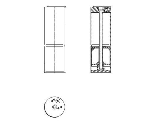 MAHLE Trockner, Klimaanlage (AD 159 000P) MAHLE Trockner, Klimaanlage (AD 159 000P)