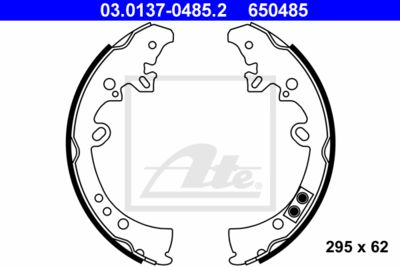 ATE Bremsbackensatz (03.0137-0485.2)