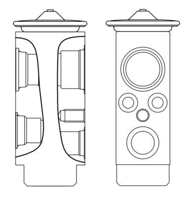 MAHLE Expansionsventil, Klimaanlage (AVE 71 000P) MAHLE Expansionsventil, Klimaanlage (AVE 71 000P)
