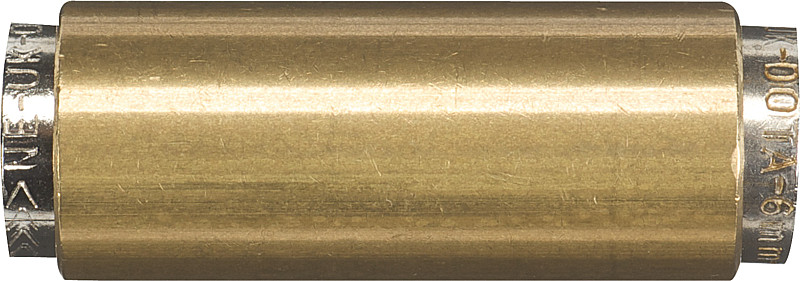 MESSING-GERADEVERBINDER    6MM (1002-16-06) | NORMFEST