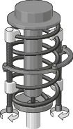 GEDORE Federspanner, Fahrwerksfeder (1.78/S2)