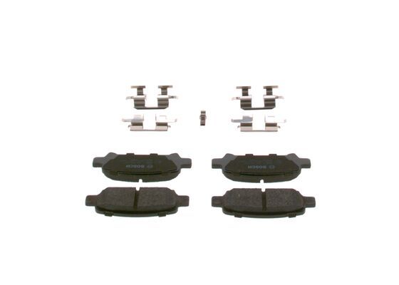 BOSCH Bremsbelagsatz, Scheibenbremse (0 986 424 650)