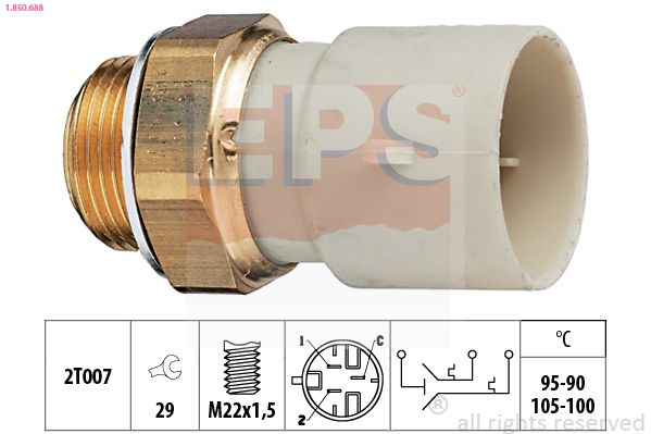 EPS Temperaturschalter, Kühlerlüfter (1.850.688)