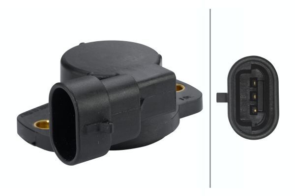 HELLA Sensor, Drosselklappenstellung (6PX 008 476-451) 4082300304442 6PX 008 476-451