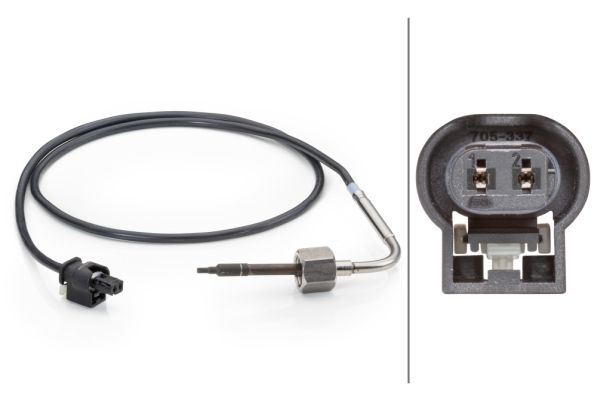 HELLA Sensor, Abgastemperatur (6PT 014 494-091)