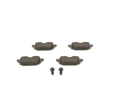 BOSCH Bremsbelagsatz, Scheibenbremse (0 986 424 545)