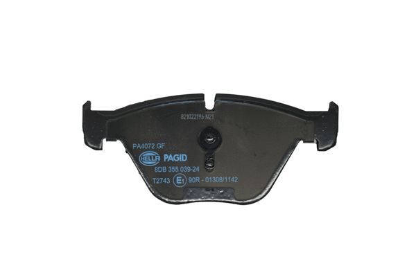 HELLA Bremsbelagsatz, Scheibenbremse (8DB 355 039-241)