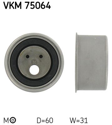 SKF Spannrolle, Zahnriemen (VKM 75064)