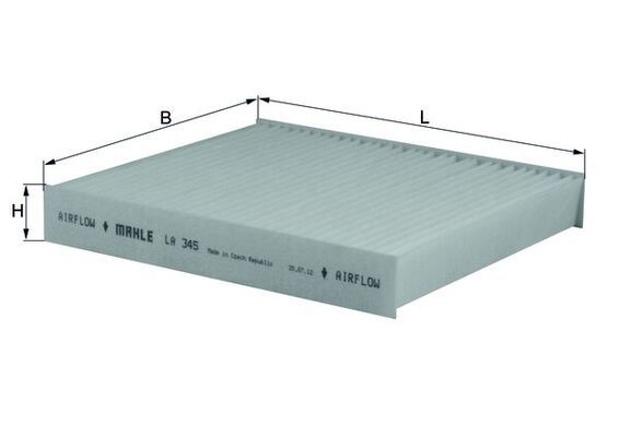KNECHT Filter, Innenraumluft (LA 345)