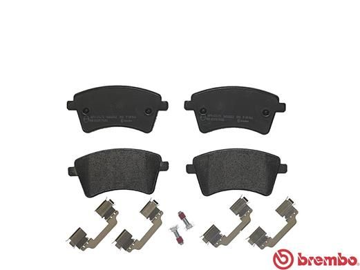 BREMBO Bremsbelagsatz, Scheibenbremse (P 68 044)