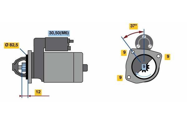 BOSCH Starter (0 001 108 239) BOSCH Starter (0 001 108 239)