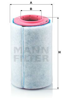 MANN-FILTER Luftfilter (C 17 237/1) Thumbnail