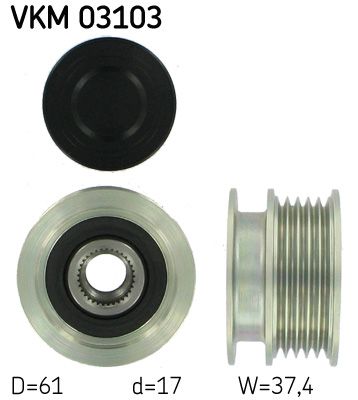 SKF Generatorfreilauf (VKM 03103)