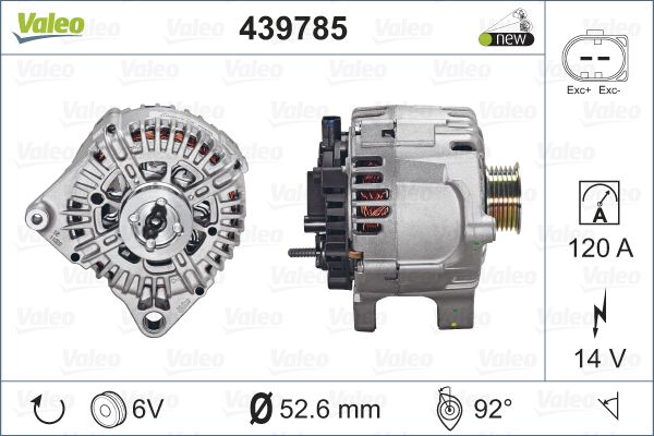 VALEO Startergenerator (439785)