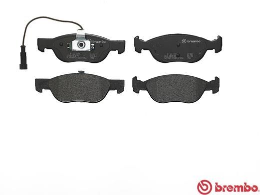 BREMBO Bremsbelagsatz, Scheibenbremse (P 23 070)