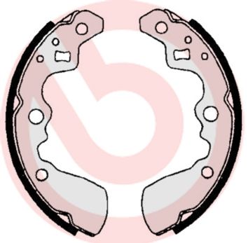 BREMBO Bremsbackensatz (S 79 501)