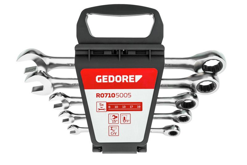 GEDORE Ratschen-Ringgabelschlüsselsatz (3300849)