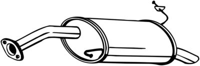 BOSAL Endschalldämpfer (165-287) Thumbnail
