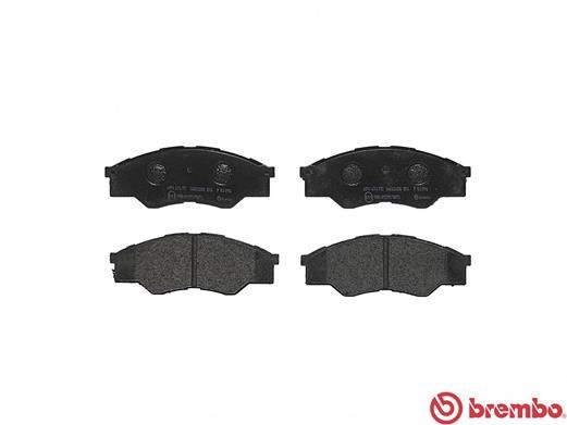 BREMBO Bremsbelagsatz, Scheibenbremse (P 83 096)
