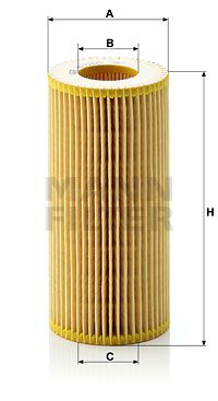 MANN-FILTER Ölfilter (HU 721/2 x)