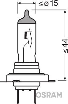 ams-OSRAM Glühlampe, Fernscheinwerfer (64210NBS)