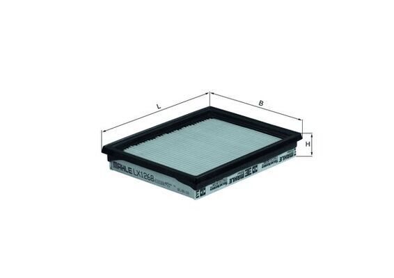 KNECHT Luftfilter (LX 1268)