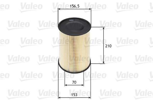 VALEO Luftfilter (585653)