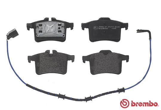 BREMBO Bremsbelagsatz, Scheibenbremse (P 36 034)