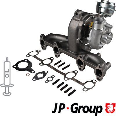 JP GROUP Lader, Aufladung (1117401700)