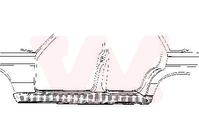 VAN WEZEL Einstiegsblech (3024104)