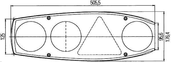 HELLA Heckleuchte (2VP 343 590-067) Thumbnail