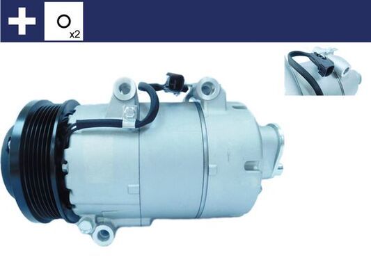 MAHLE Kompressor, Klimaanlage (ACP 855 000P)