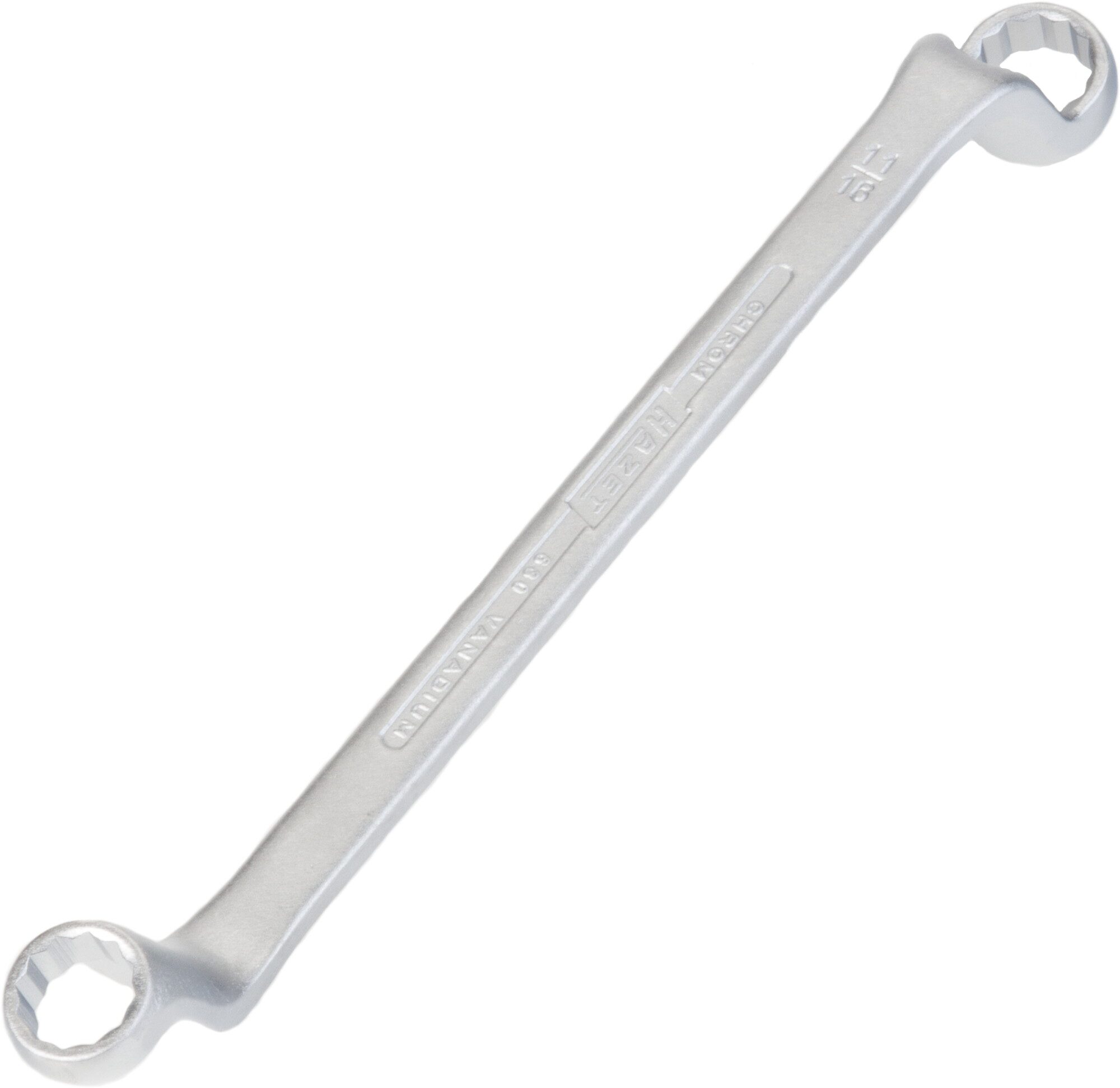 HAZET Doppel-Ringschlüssel 630A-15/16X1 ∙ Außen-Doppel-Sechskant Profil ∙ 15⁄16 x 1 ″