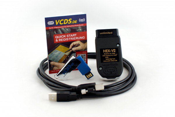 HEX-V2  3 FIN inkl. VCDS - Lizenz