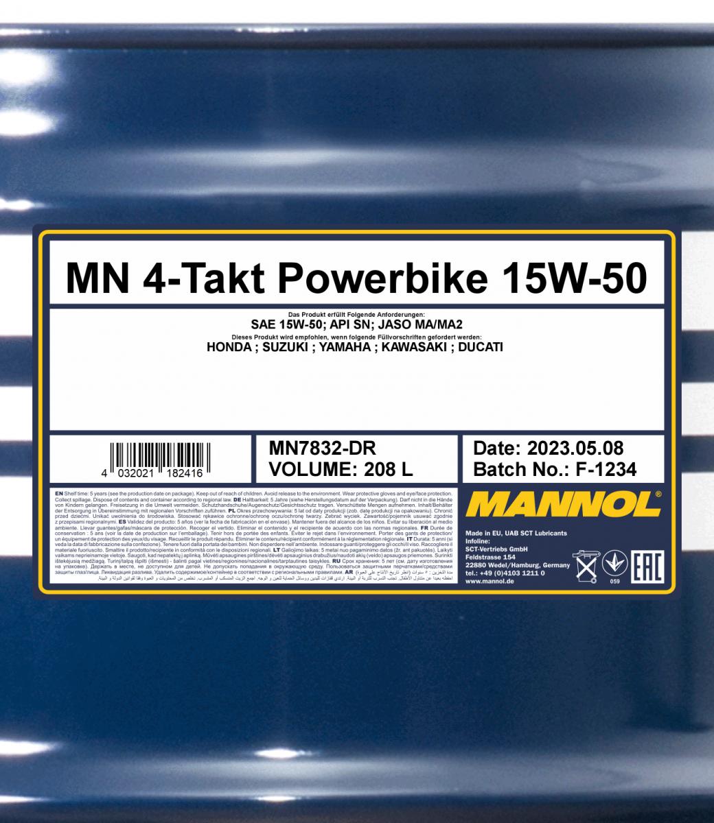 MN7832 4-Takt Powerbike 15W-50