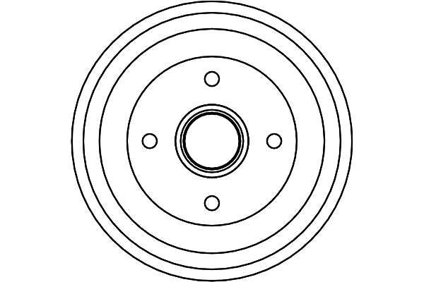 TRW Bremstrommel (DB4308)