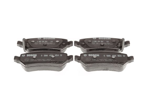 BOSCH Bremsbelagsatz, Scheibenbremse (0 986 494 954)
