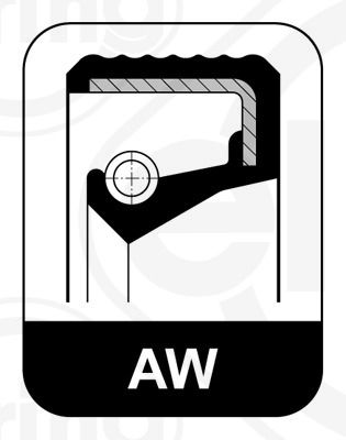 ELRING Wellendichtring, Differential (006.394) Thumbnail