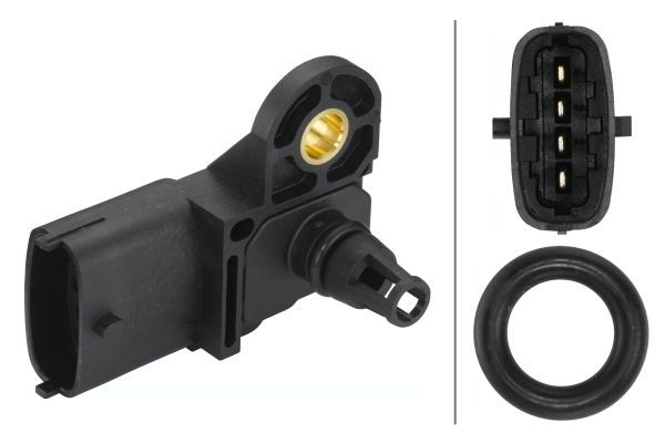 HELLA Sensor, Saugrohrdruck (6PP 009 400-441)