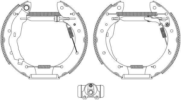 TEXTAR Bremsbackensatz (84050000)