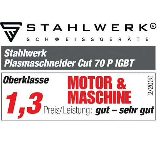 STAHLWERK Plasmaschneider CUT 70 P IGBT