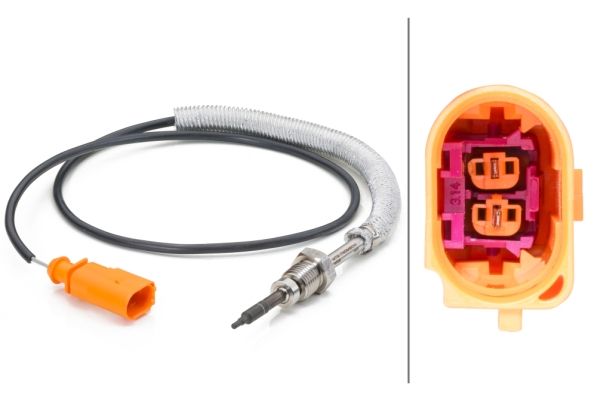HELLA Sensor, Abgastemperatur (6PT 014 494-051)