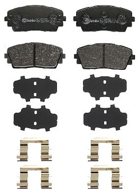 BREMBO Bremsbelagsatz, Scheibenbremse (P 30 115)