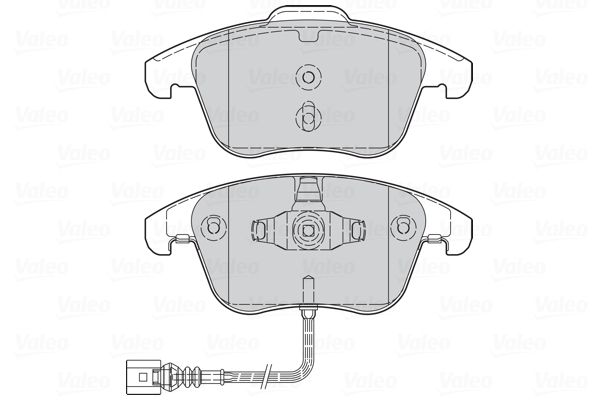 VALEO Bremsbelagsatz, Scheibenbremse (302261) VALEO Bremsbelagsatz, Scheibenbremse (302261)
